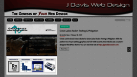 What Jdaviswebdesign.com website looked like in 2020 (4 years ago)