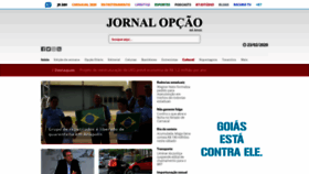 What Jornalopcao.com.br website looked like in 2020 (5 years ago)