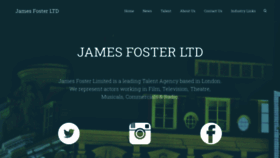 What Jamesfosterltd.co.uk website looked like in 2020 (4 years ago)