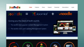 What Joomdle.com website looked like in 2020 (4 years ago)