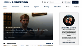 What Johnanderson.net.au website looked like in 2020 (4 years ago)