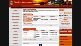 What Jktenders.gov.in website looked like in 2020 (4 years ago)