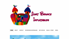 What Justbounceinflatables.ca website looked like in 2020 (5 years ago)