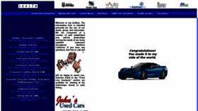 What Johnsusedcars.com website looked like in 2020 (4 years ago)