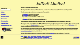 What Jafsoft.co.uk website looked like in 2020 (4 years ago)