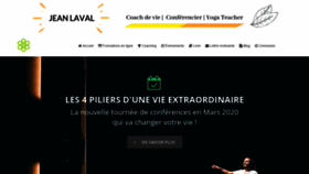 What Jeanlaval.com website looked like in 2020 (4 years ago)