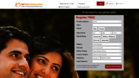 What Jatmatrimony.com website looked like in 2020 (4 years ago)