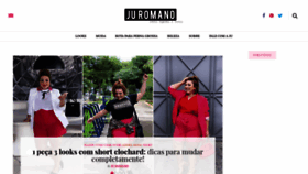 What Juromano.com website looked like in 2020 (4 years ago)