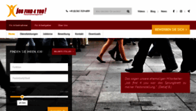 What Jobfind4you.de website looked like in 2020 (4 years ago)