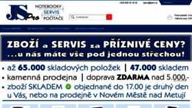 What Jspro.cz website looked like in 2020 (4 years ago)