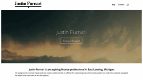 What Justinfurnari.com website looked like in 2020 (4 years ago)