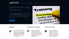 What Jatxt.com website looked like in 2020 (4 years ago)