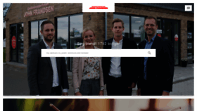 What Johnfrandsen.dk website looked like in 2020 (4 years ago)