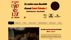 What Jetaimeenchocolat.com website looked like in 2020 (4 years ago)