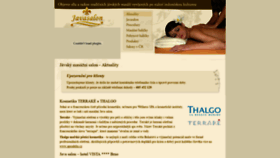 What Javasalon.cz website looked like in 2020 (4 years ago)