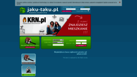 What Jaku-taku.pl website looked like in 2020 (4 years ago)