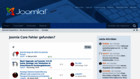 What Joomla-bugs.de website looked like in 2020 (4 years ago)