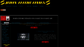 What Johntitor.com website looked like in 2020 (4 years ago)
