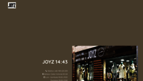 What Joyz.ro website looked like in 2020 (4 years ago)