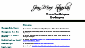 What Jeanmarcstanislas.com website looked like in 2020 (4 years ago)