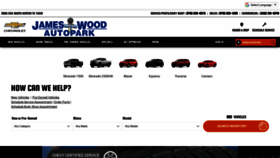 What Jameswooddenton.com website looked like in 2020 (4 years ago)