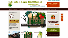 What Jardins-oasis.fr website looked like in 2020 (4 years ago)