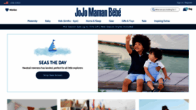What Jojomamanbebe.com website looked like in 2020 (4 years ago)