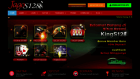 What Jagos128.co website looked like in 2020 (4 years ago)