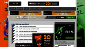 What Justintvizlehd.com website looked like in 2020 (4 years ago)