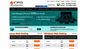 What Jinfo.net website looked like in 2020 (4 years ago)