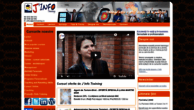 What Jinfotraining.ro website looked like in 2020 (4 years ago)