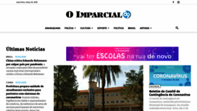 What Jornaloimparcial.com.br website looked like in 2020 (4 years ago)