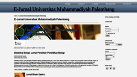 What Jurnal.umpalembang.ac.id website looked like in 2020 (4 years ago)