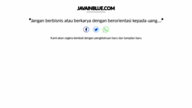 What Javainblue.com website looked like in 2020 (4 years ago)