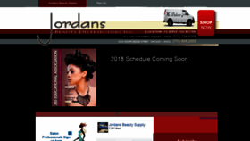 What Jordansbeautysupply.net website looked like in 2020 (4 years ago)