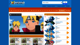 What Jkanime.net website looked like in 2020 (4 years ago)