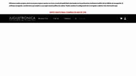 What Juguetronica.com website looked like in 2020 (4 years ago)