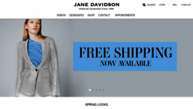 What Janedavidson.co.uk website looked like in 2020 (4 years ago)