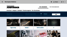 What Jobfinder.dk website looked like in 2020 (4 years ago)