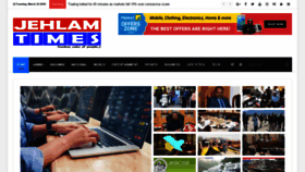 What Jehlamtimes.com website looked like in 2020 (4 years ago)