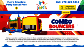 What Jump2itpartyrentals.com website looked like in 2020 (4 years ago)