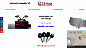 What Janesvillelocksmith.com website looked like in 2020 (4 years ago)