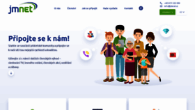 What Jmnet.cz website looked like in 2020 (4 years ago)