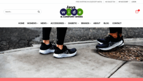 What Jayswideshoes.com website looked like in 2020 (4 years ago)