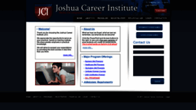 What Joshuaci.com website looked like in 2020 (4 years ago)
