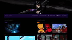 What Justdubs.tv website looked like in 2020 (4 years ago)