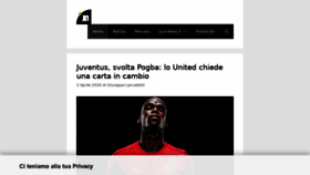What Juve-news.it website looked like in 2020 (4 years ago)