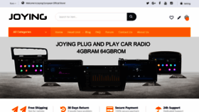 What Joyingauto.eu website looked like in 2020 (5 years ago)