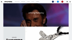 What Johnny-legend.fr website looked like in 2020 (4 years ago)