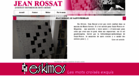 What Jeanrossat.fr website looked like in 2020 (4 years ago)